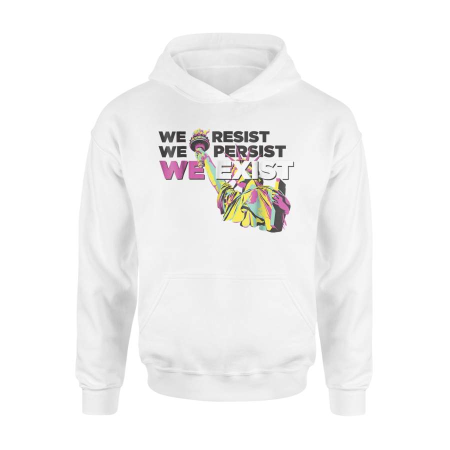 Equality New York We Exist LGBT Resist Hoodie