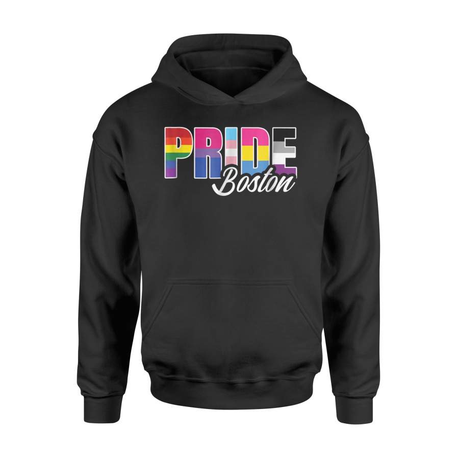 Boston Ma Gay Pride Lesbian Bisexual Trans Pan Hoodie