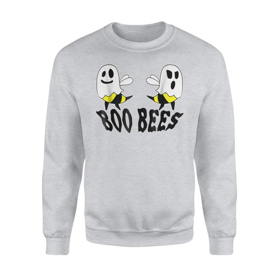 Boo Bees Halloween Ghost Bee Here For The Boo Halloween Sweatshirt