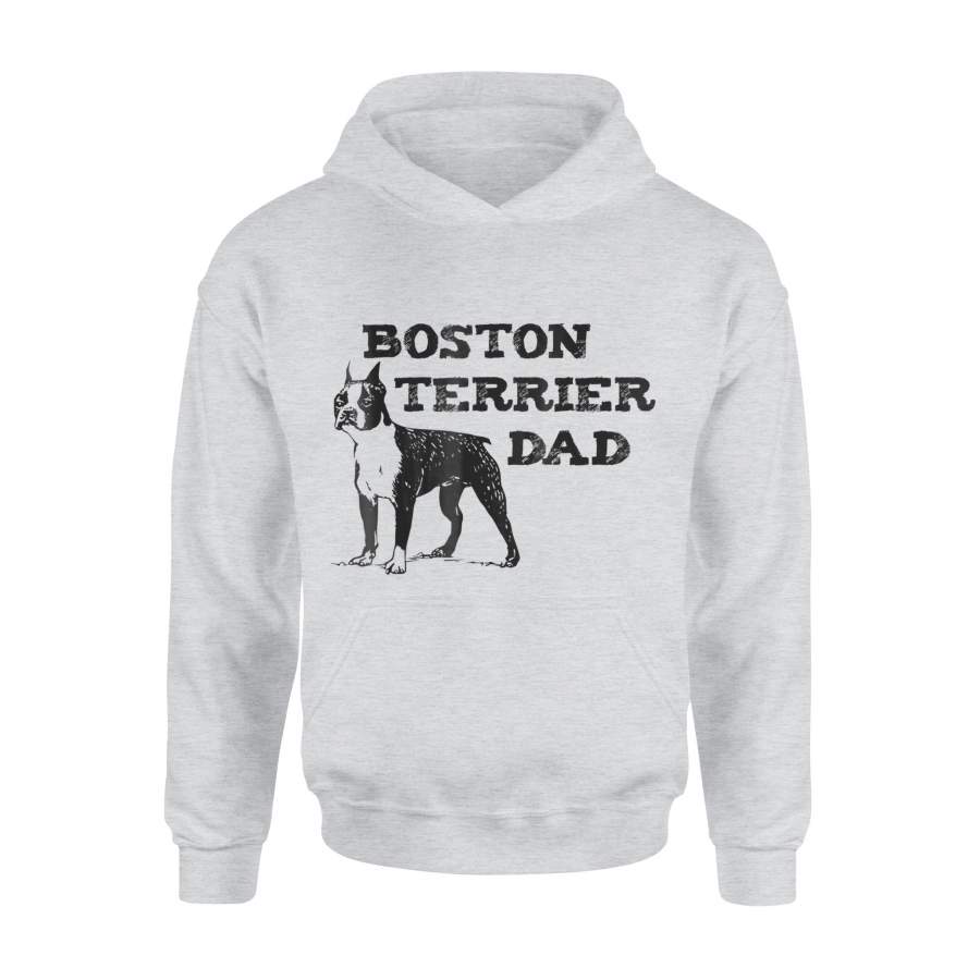 Boston Terrier Dad Hoodie