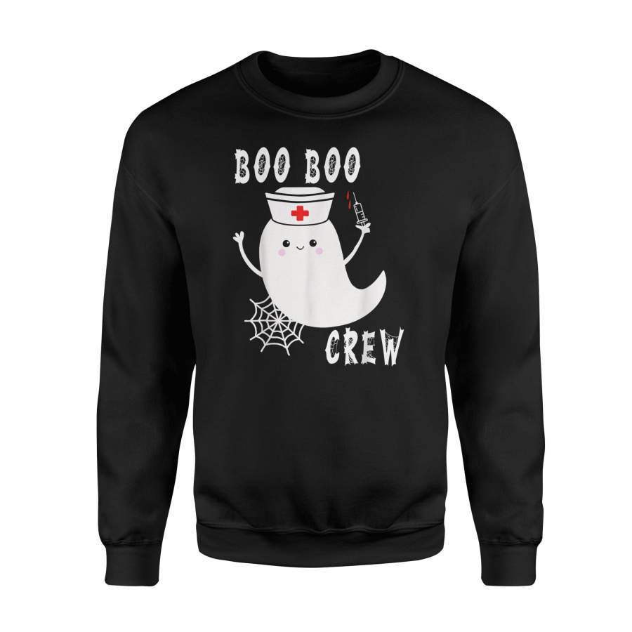 Boo Boo Crew Nurse Ghost Halloween Costume Perfect Gift Sweatshirt