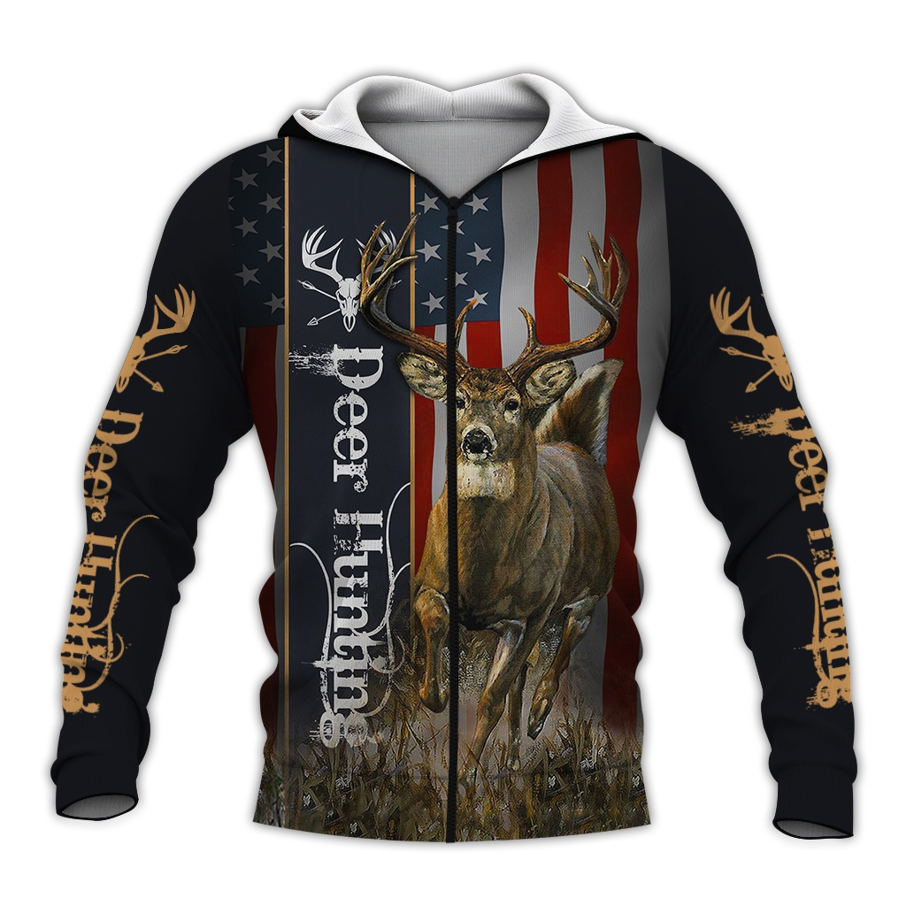 Deer Hunting 3D All Over Print | Hoodie | Unisex | Full Size | Adult | Colorful | HT5384