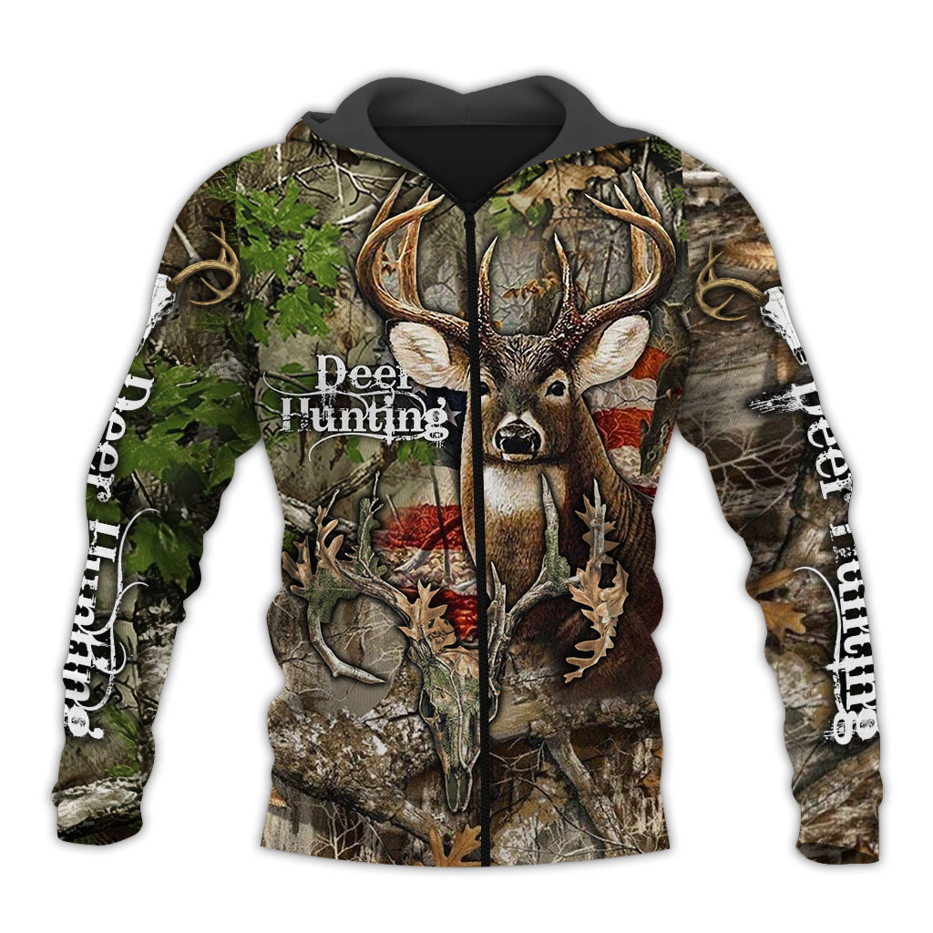 Deer Hunting 3D All Over Print | Hoodie | Unisex | Full Size | Adult | Colorful | HT5387