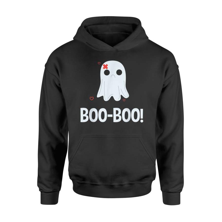 Boo Boo Funny Nurse Ghost Gift Funny Halloween Nurse Gift Hoodie