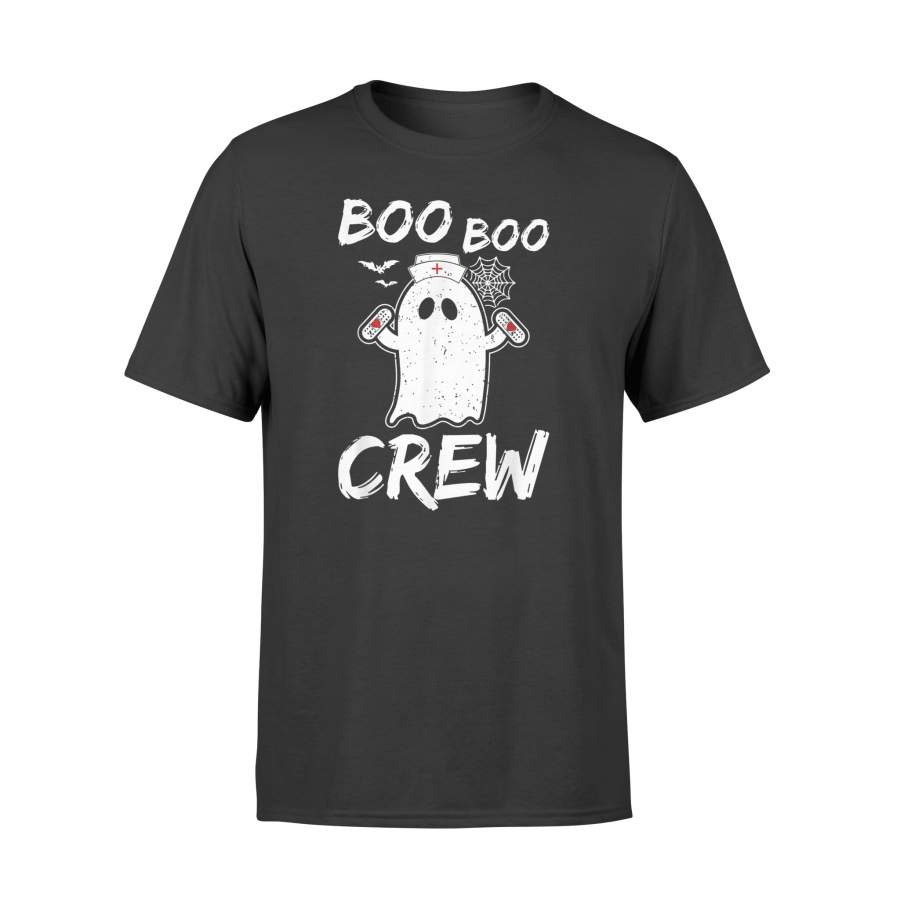 Funny Boo Boo Crew Nurse Ghost Halloween Costume T-Shirt