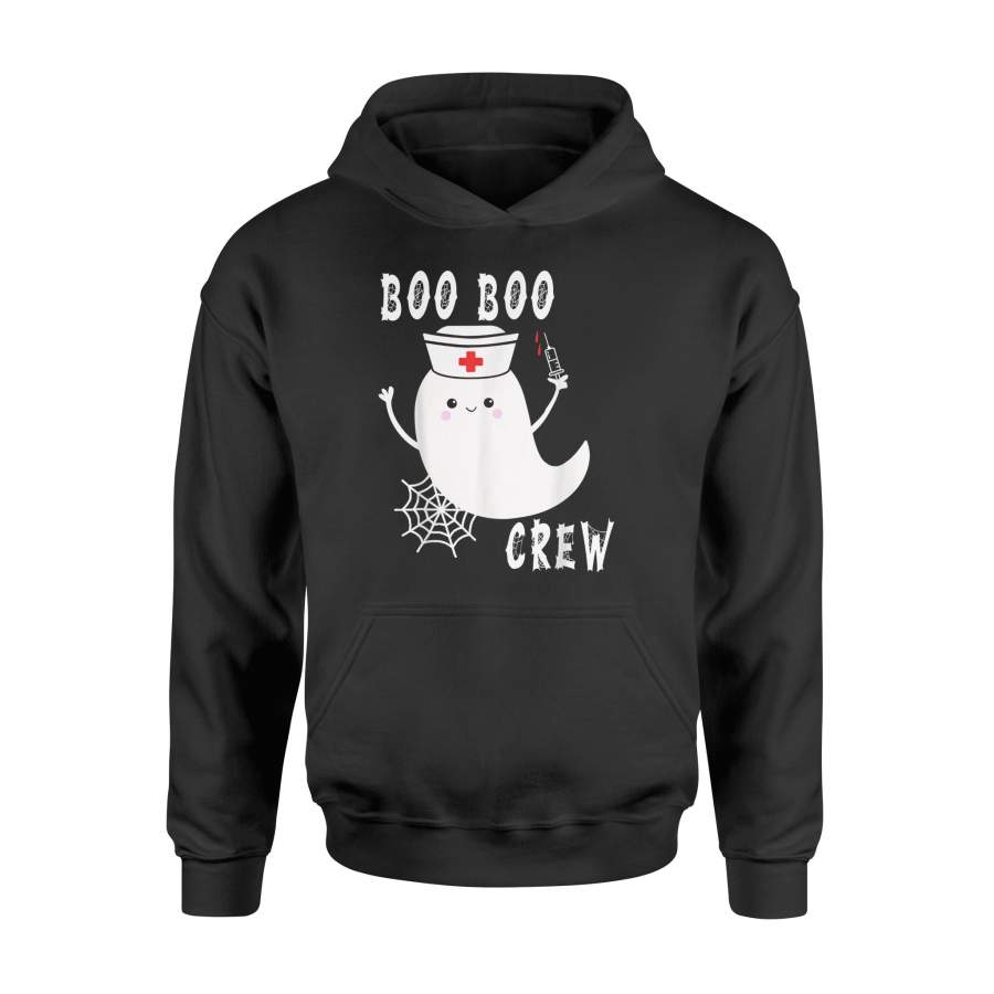 Boo Boo Crew Nurse Ghost Halloween Costume Perfect Gift Hoodie