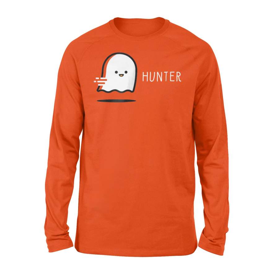 Halloween Ghost, Ghost Hunter, Paranormal Long Sleeve T-Shirt