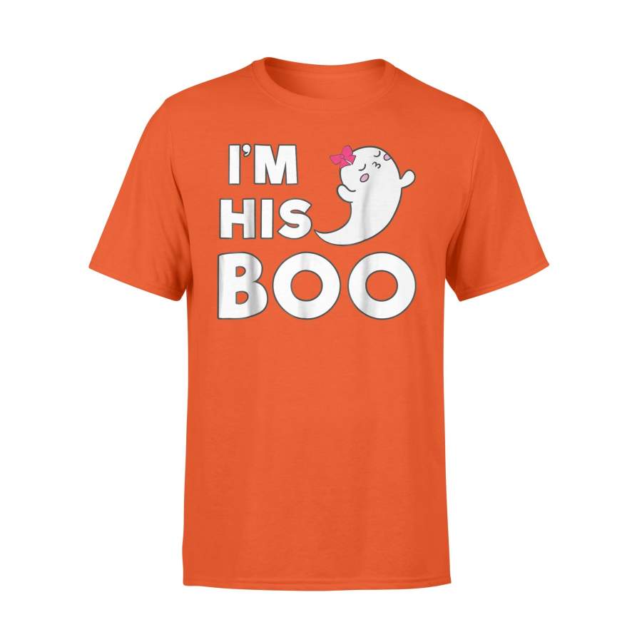 I’m His Boo Halloween Ghost Couples Matching T-Shirt