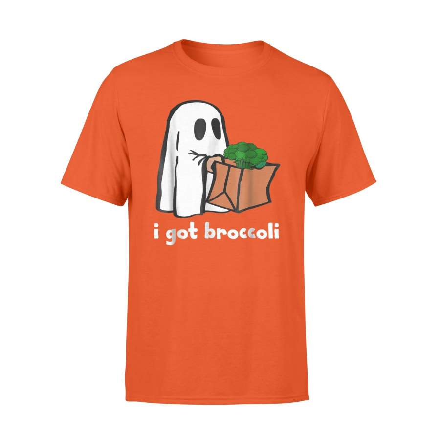 I Got Broccoli Halloween Funny Ghost Costume T-Shirt