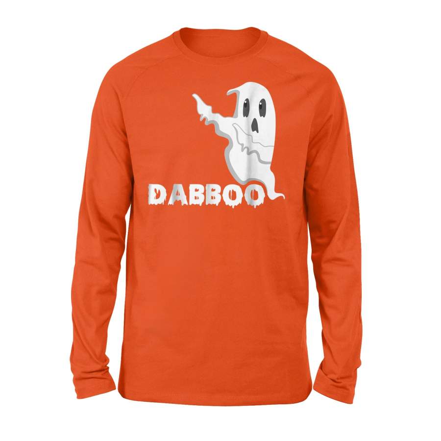 Dabboo The Dabbing Ghost Halloween Dab Long Sleeve T-Shirt