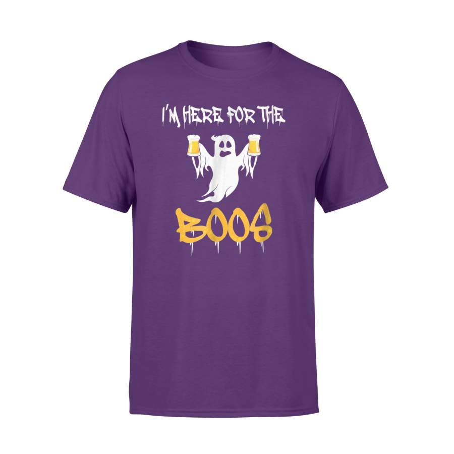 Halloween Ghost I’m Here For The Boos I Gift T-Shirt