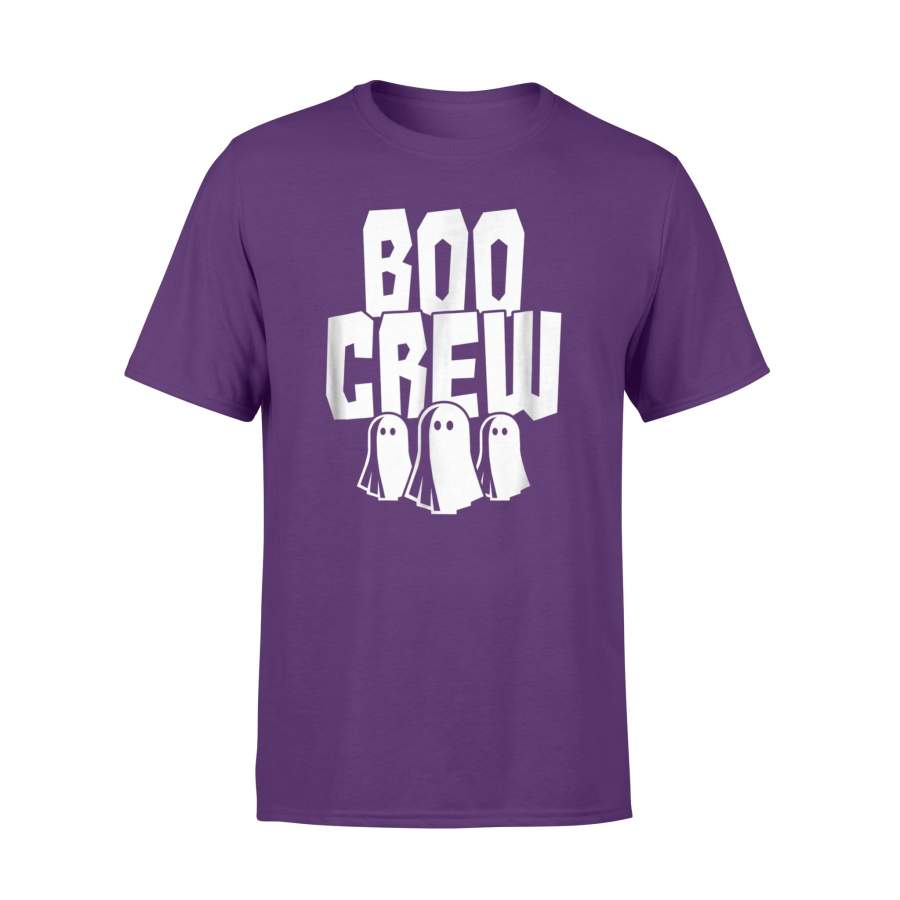 Boo Crew Funny Halloween Ghost Gang Squad Ghouls T-Shirt