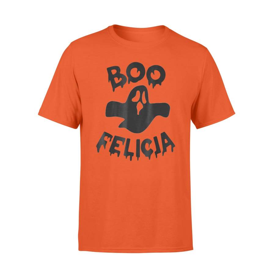 Boo Felicia, Funny Halloween Ghost, Punny, Pun Gift T-Shirt