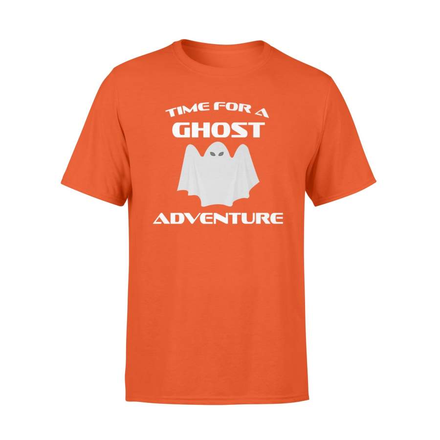 Funny Halloween Time For A Ghost Adventure Fun Gift T-Shirt