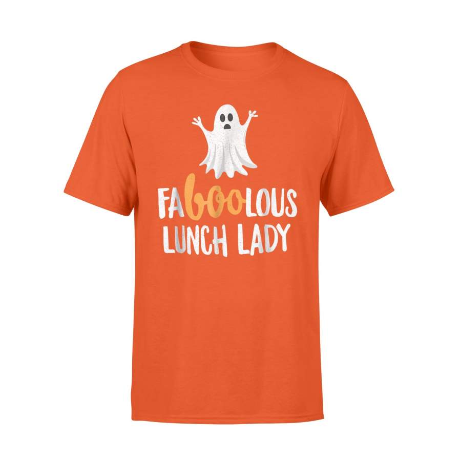 Faboolous (Fabulous) Lunch Lady Halloween Ghost T-Shirt