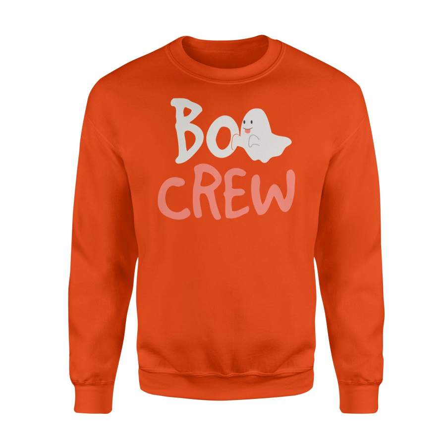 Halloween Ghost Boo Crew Halloween Sweatshirt