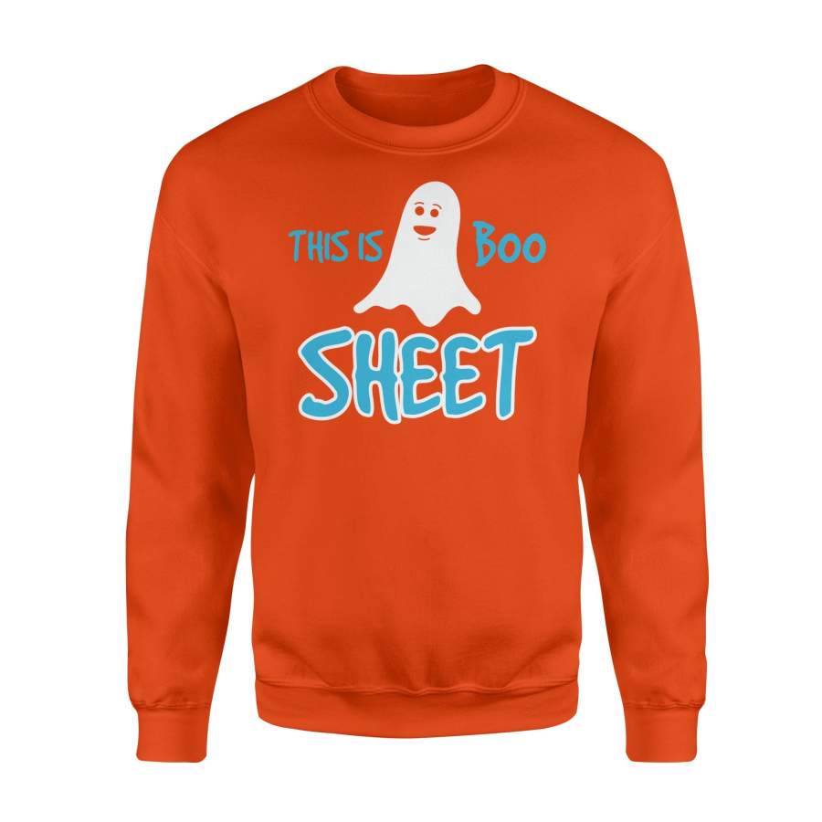 Halloween Funny Ghost This Is Boo Sheet Costume Halloween Sweatshirt