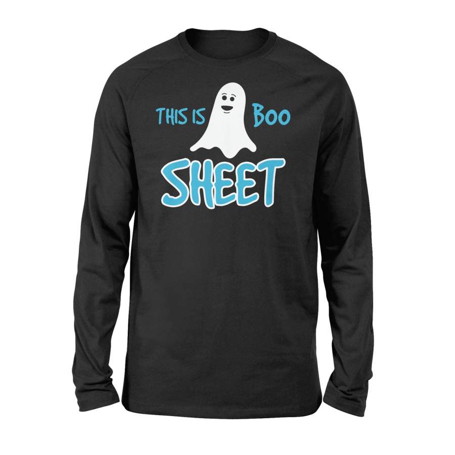 Halloween Funny Ghost This Is Boo Sheet Costume Halloween Long Sleeve T shirt