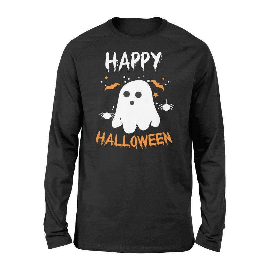 Happy Halloween Ghost Boos Halloween Long Sleeve T shirt