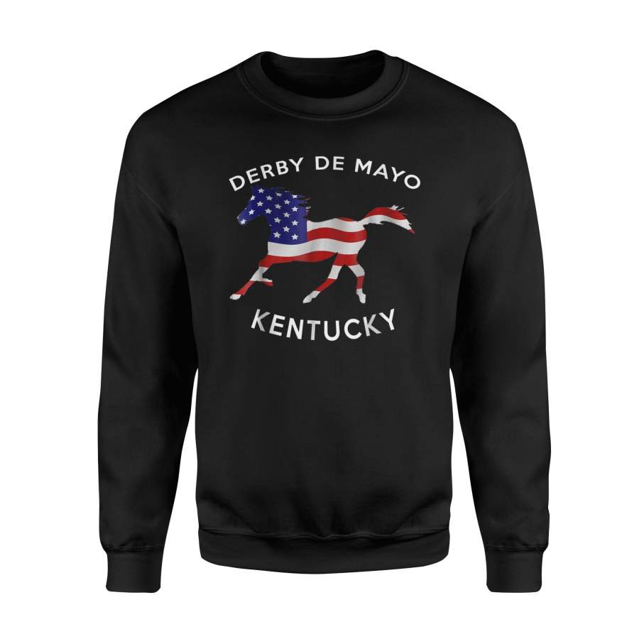 Cinco De Derby De Mayo Kentucky Horse Race Mexican Sweatshirt