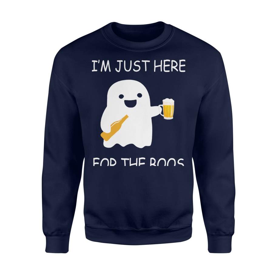 Halloween Ghost Beer I’m Just Here For The Boos 02 Halloween Sweatshirt