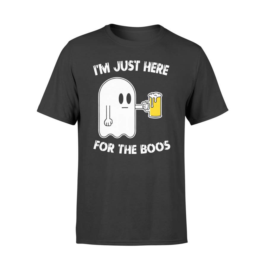 Halloween Ghost Beer I’m Just Here For The Boos Halloween t shirt