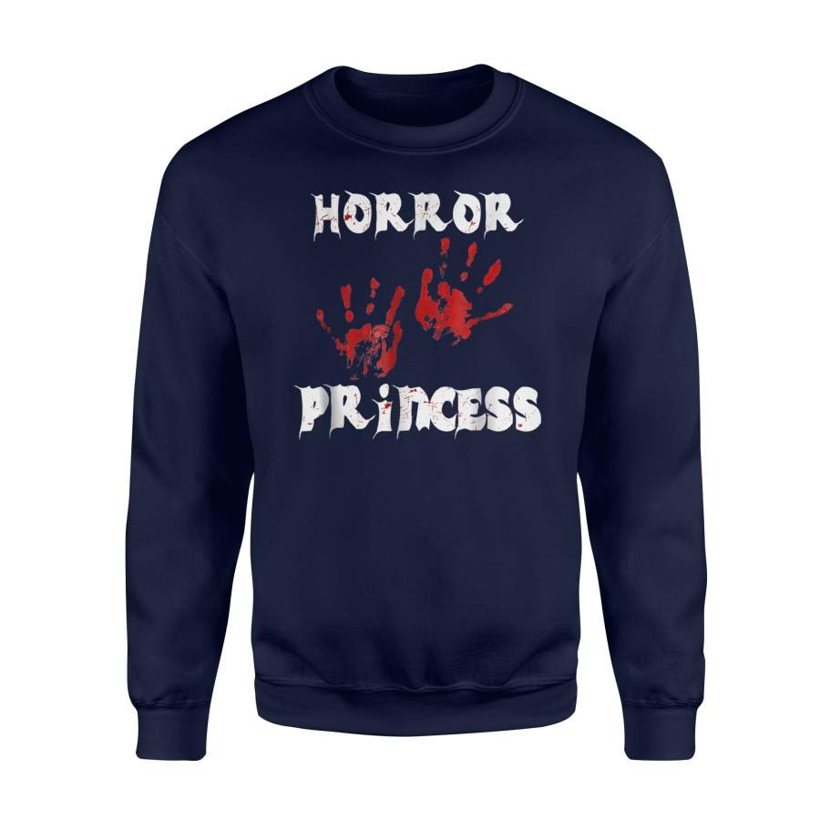 Horror Princess Retro Monster Movie Ghost Halloween Sweatshirt