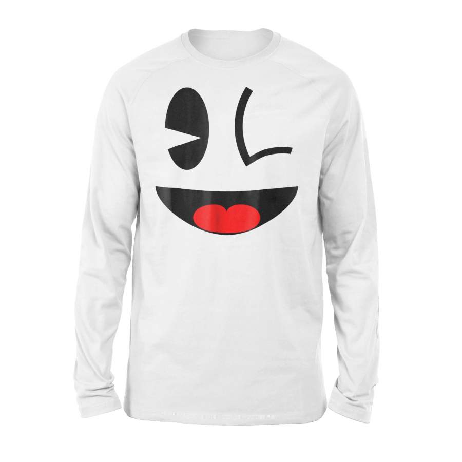 Ghost Costume Halloween Gamer Retro 8-Bit Pixel Arcade Halloween Long Sleeve T shirt