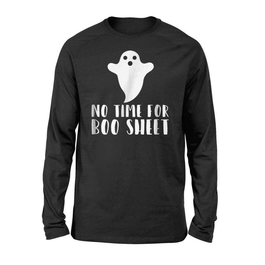 Funny Halloween Ghost Costume Shirt Moms Women Boo Sheet Halloween Long Sleeve T shirt