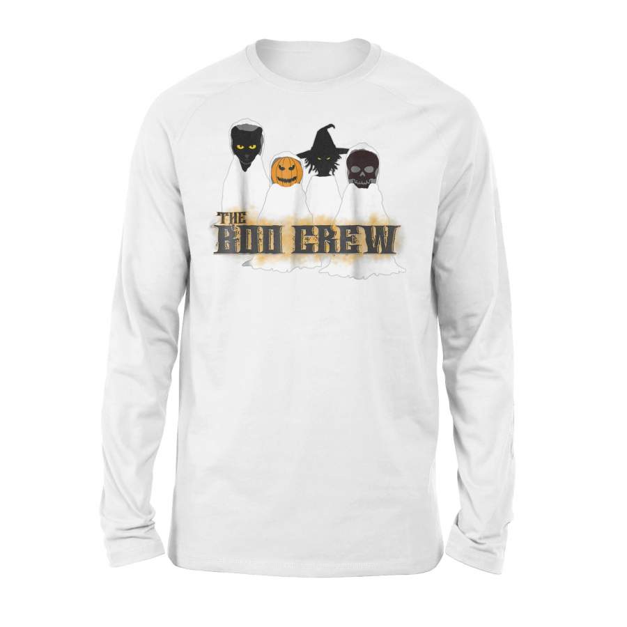 Halloween Boo Crew Funny Ghost Halloween Long Sleeve T shirt