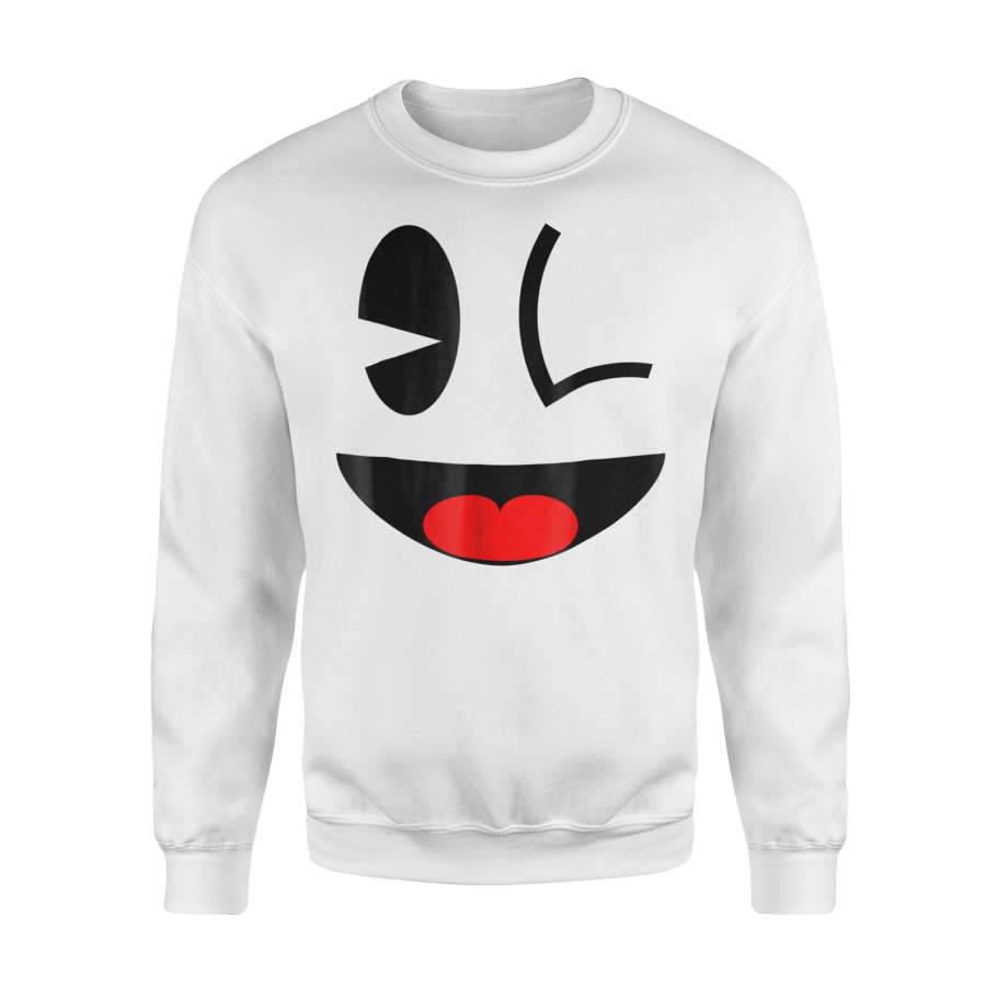 Ghost Costume Halloween Gamer Retro 8-Bit Pixel Arcade Halloween Sweatshirt