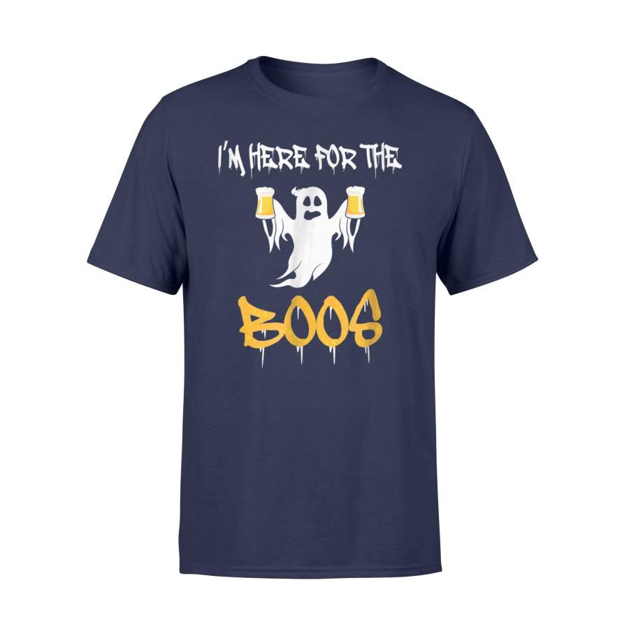 Halloween Ghost I’m Here For The Boos I Halloween T-Shirt