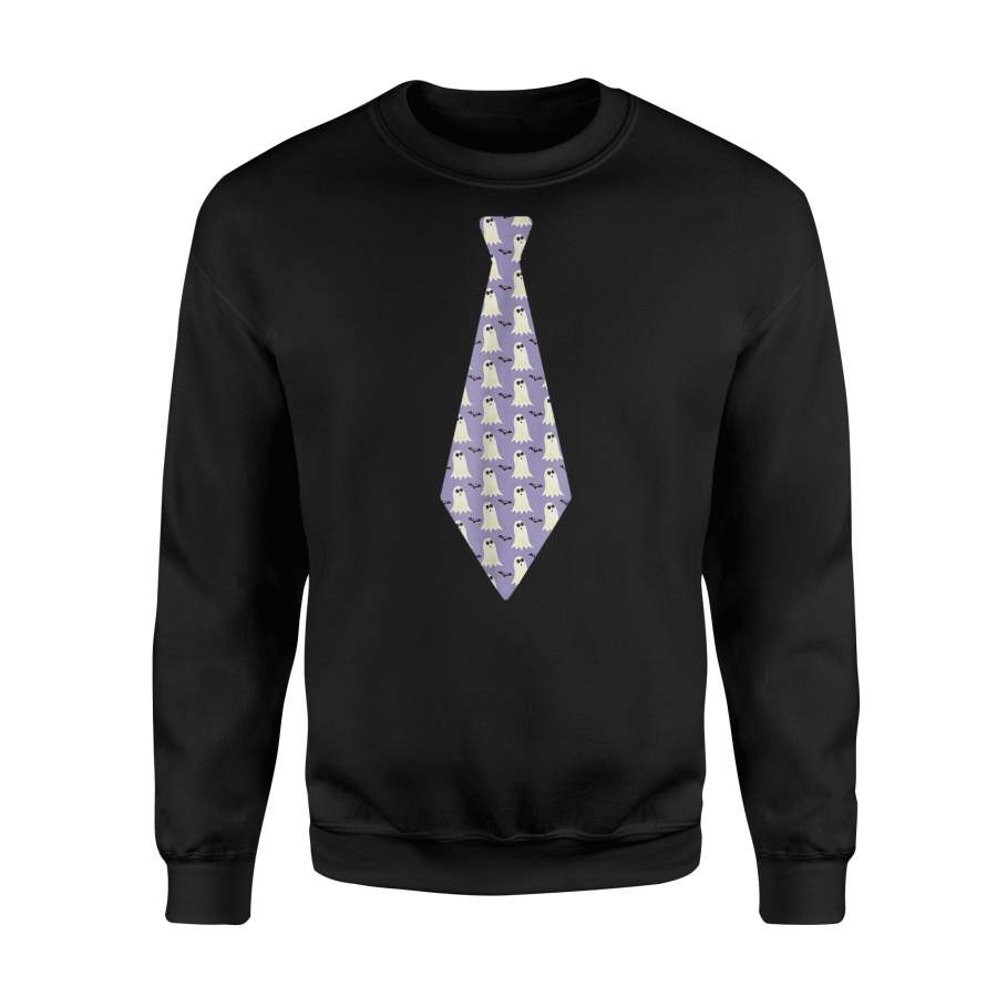 Halloween Ghosts Pattern Tie Halloween Sweatshirt