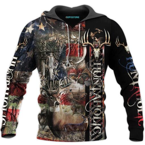 Love Hunting 3D All Over Print | Hoodie | Unisex | Full Size | Adult | Colorful | HT5496