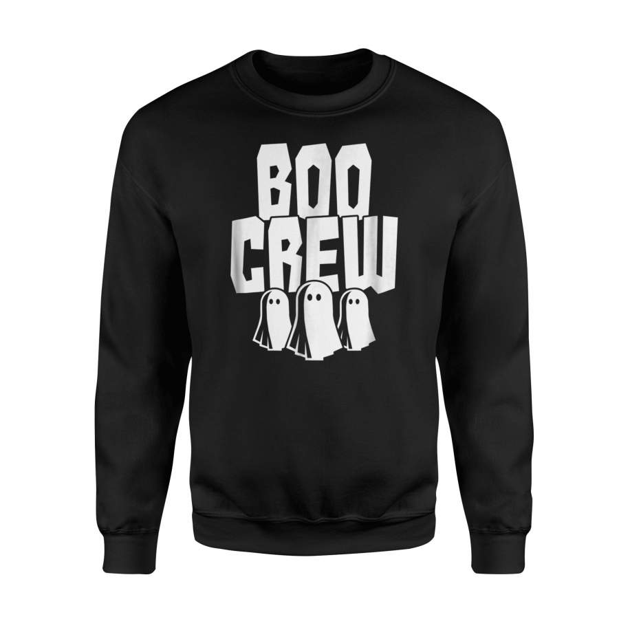 Boo Crew Funny Halloween Ghost Gang Squad Ghouls Halloween Sweatshirt