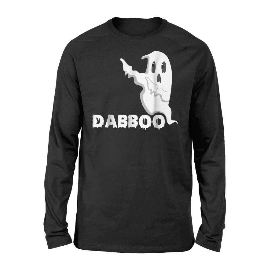 Dabboo The Dabbing Ghost Halloween Dab Halloween Long Sleeve T-Shirt