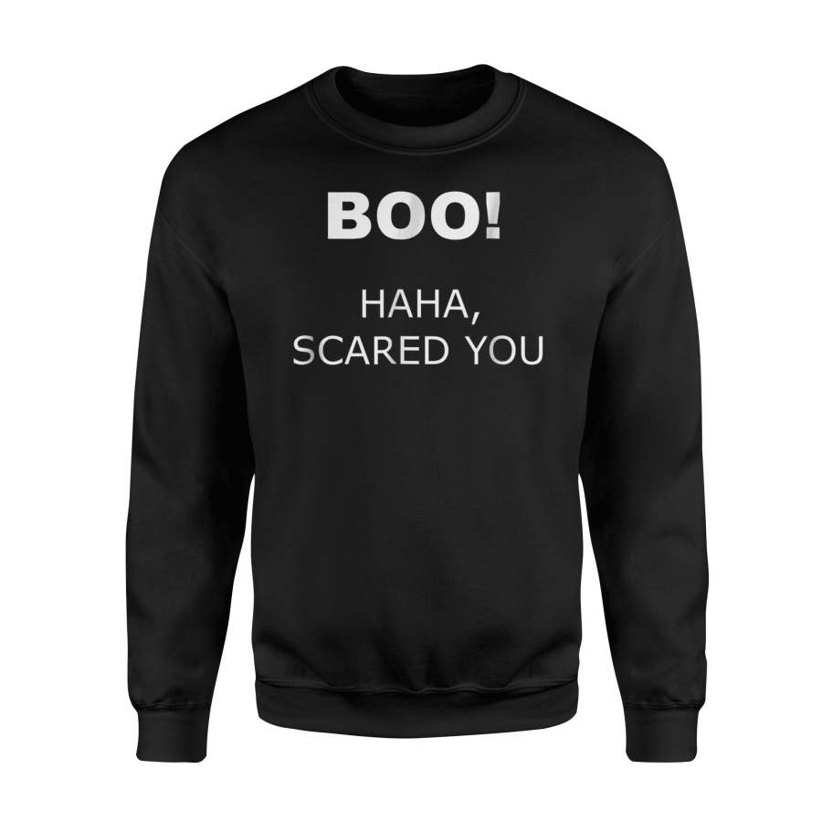 Boo Halloween Scared You Ghost Bo Halloween Sweatshirt