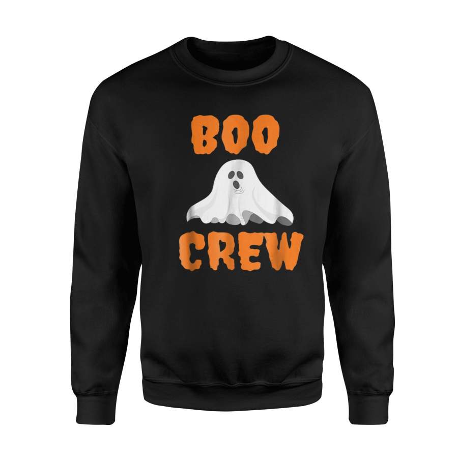 Boo Crew-Funny Ghost Halloween Costume Halloween Sweatshirt