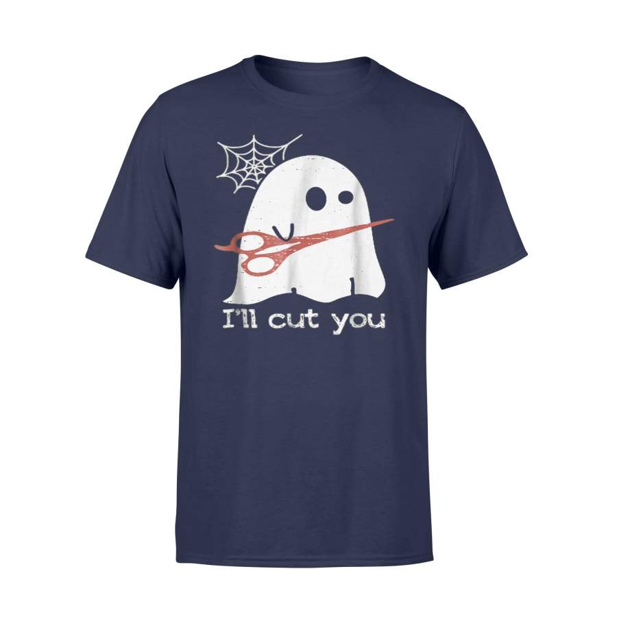 Halloween Boos Ghost I’ll Cut You Halloween t shirt