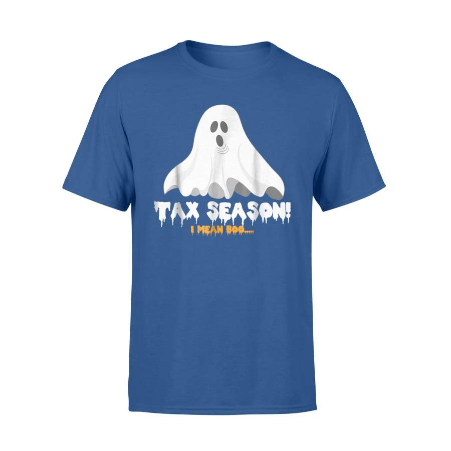 Halloween T-Shirt – Halloween Tax Season I Mean Boo Funny Ghost T-shirt