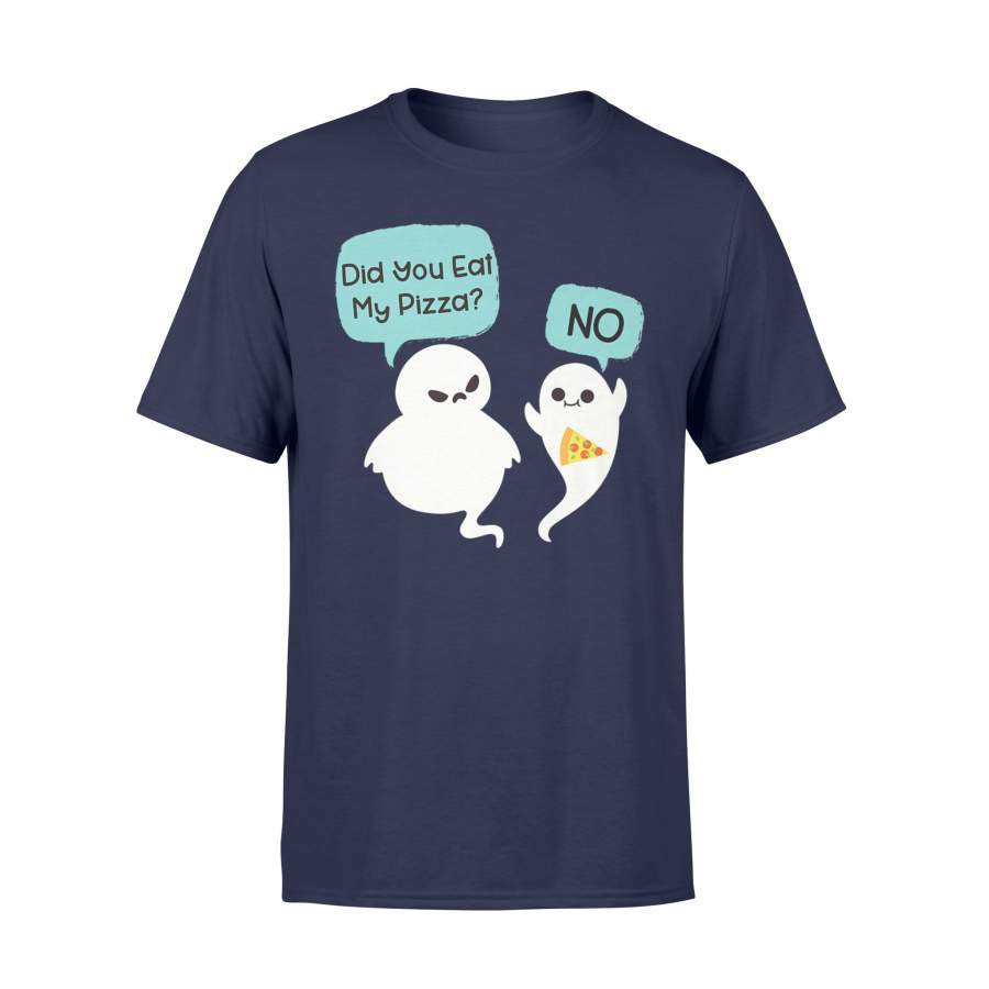 Halloween T-Shirt – Did You Eat My Pizza Funny Ghost T-shirt