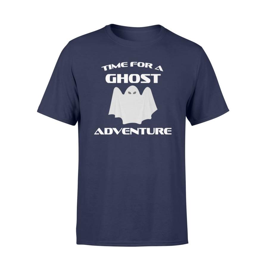 Funny Halloween Time For A Ghost Adventure Fun Halloween t shirt