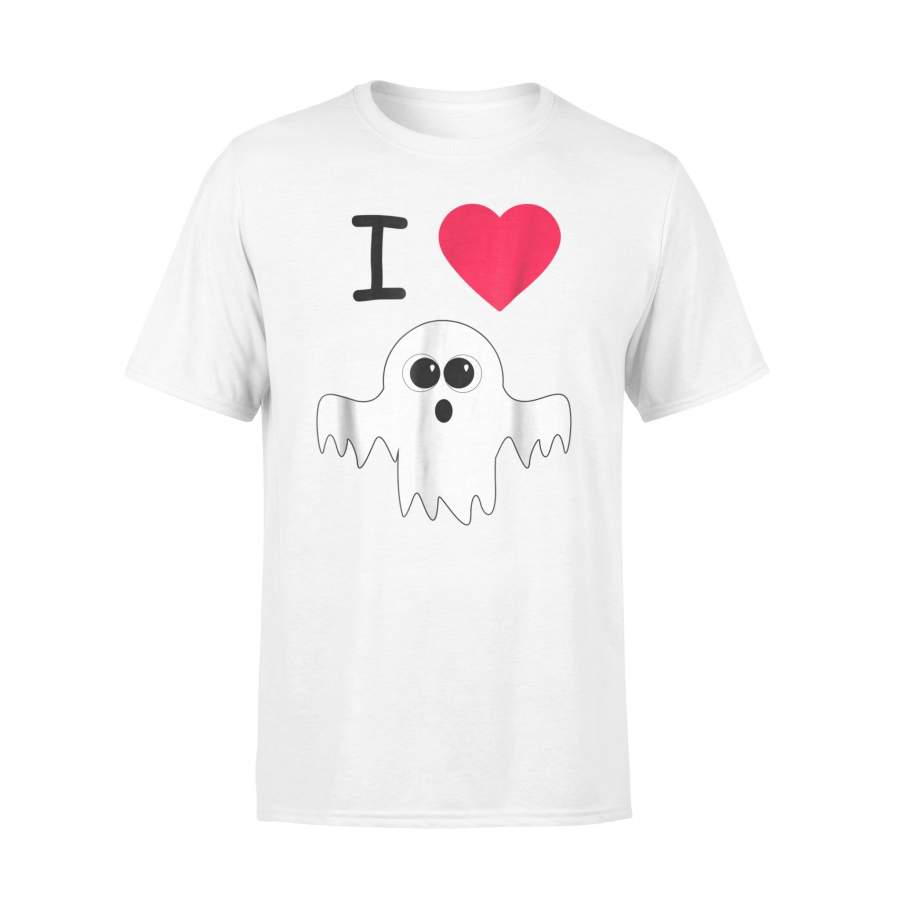 Ghost I Love (Boo) Halloween t shirt