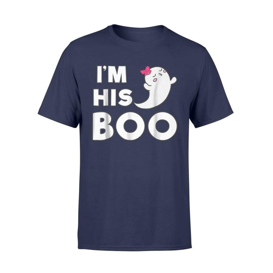 I’m His Boo Halloween Ghost Couples Matching Halloween t shirt