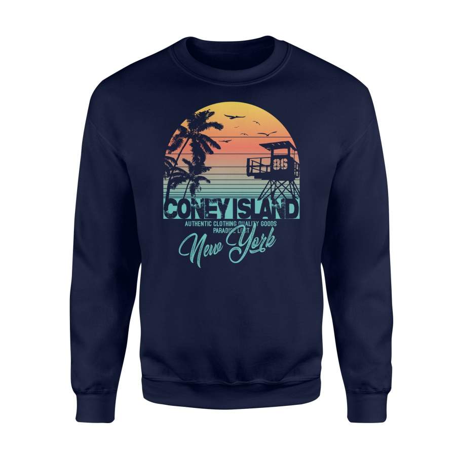 Coney Island New York Beach Brooklyn Sweatshirt