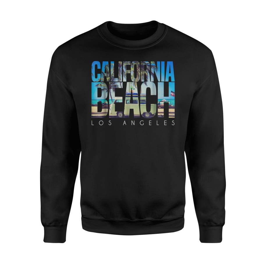 California Beach Los Angeles Palm Sweatshirt