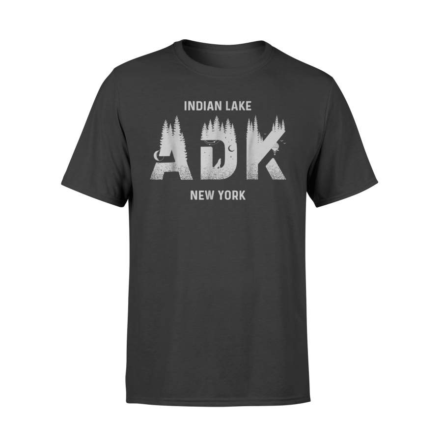 Indian Lake Adirondack Mountains New York Souvenir T-Shirt