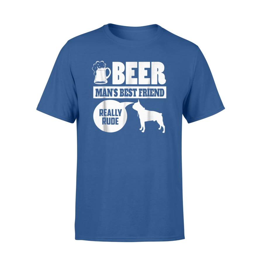 Boston Terrier – Man’s Best Friend Funny T-Shirt