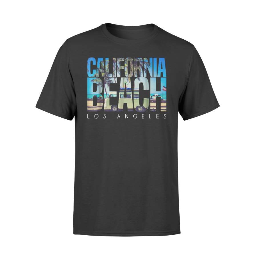 California Beach Los Angeles Palm T-Shirt