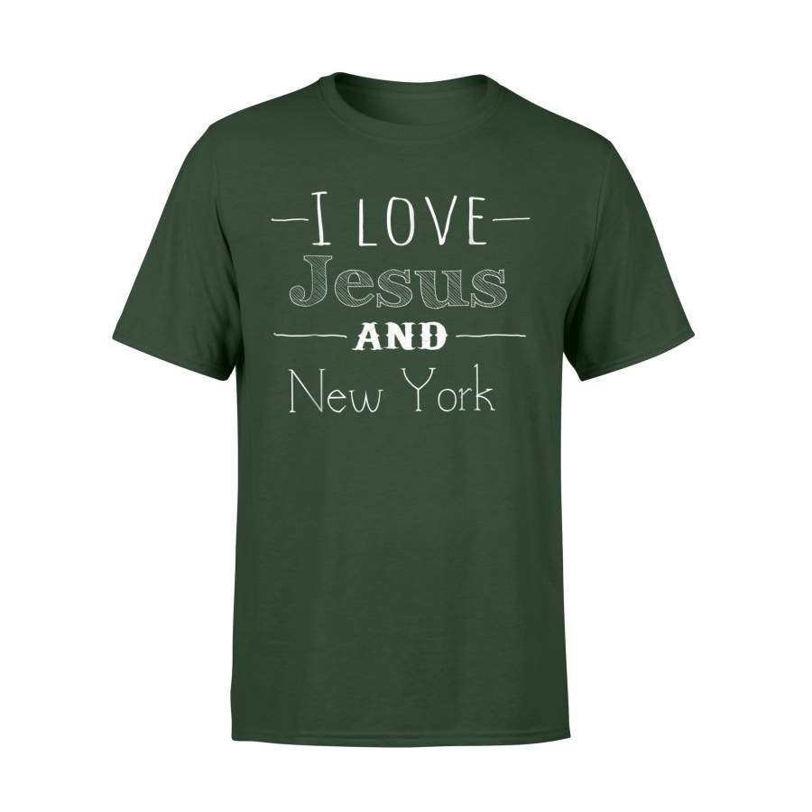 I Love Jesus And New York T Shirt